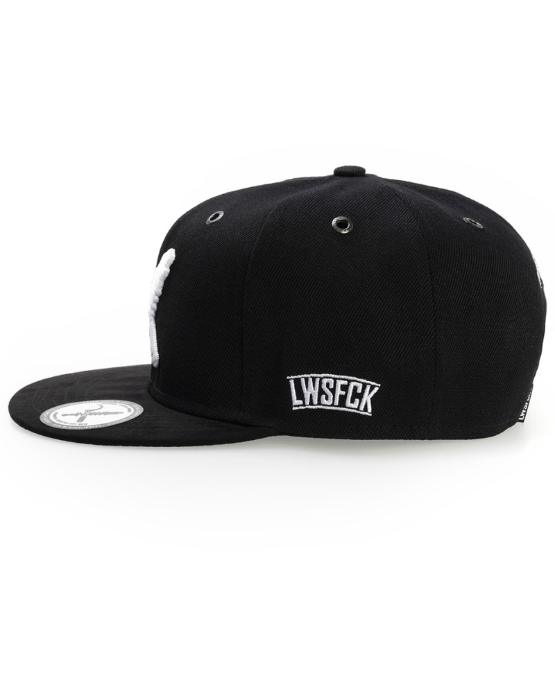 LWSFCK® STATIC SNAPBACK CAP BLACK